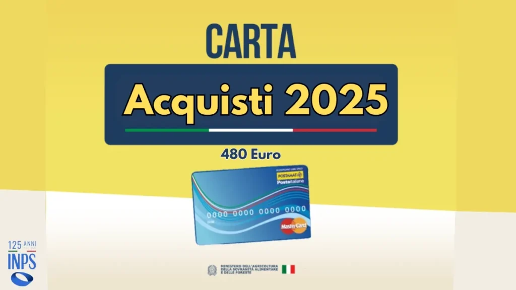 Bonus Spesa 2025: "Carta Dedicata a Te" e "Carta Acquisti" - Ecco tutto